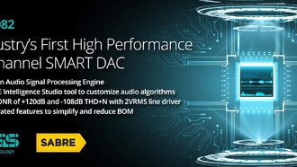ESS Technology представляет первый в отрасли высокопроизводительный 8-канальный SMART DAC