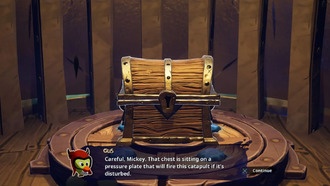 Что выбрать: Гремлина или Сундук в Epic Mickey Rebrushed?