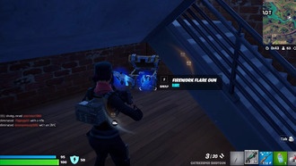 Как найти сигнальную ракетницу в Fortnite