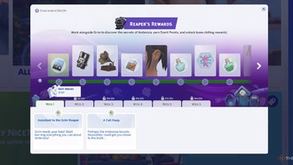 Как завершить событие Reaper Rewards в The Sims 4