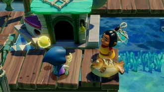 Zelda Echoes of Wisdom Доставьте жареную рыбу пошаговое руководство