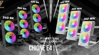 Gamdias представляет цифровые дисплеи процессорных кулеров серии Chione E4