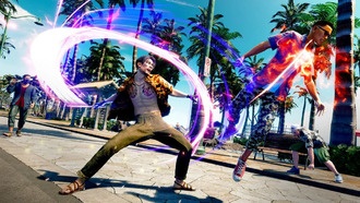 Горо Мадзима сражается в Like a Dragon: Pirate Yakuza in Hawaii