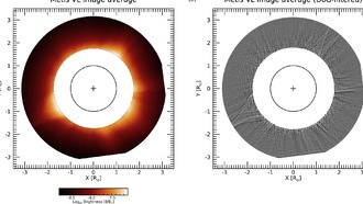 Исследование показало, что турбулентный солнечный ветер зарождается в солнечной короне