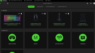 Razer Synapse 4 предлагает новый пользовательский интерфейс и повышение производительности до 30%