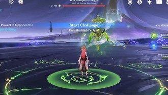 Руководство по боссу Ичкауипиллис Аегис и все достижения - Испытание Genshin Impact Night