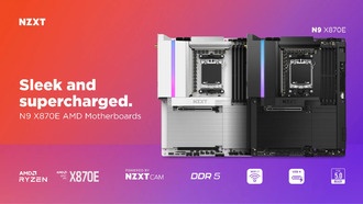 NZXT представляет совершенно новую флагманскую материнскую плату N9 X870E AMD