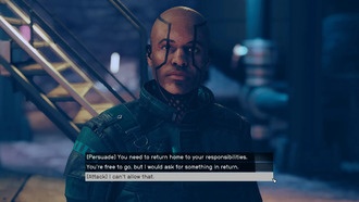 Starfield: Shattered Space - Убить или пощадить Верика? (Конфликт в убеждении)