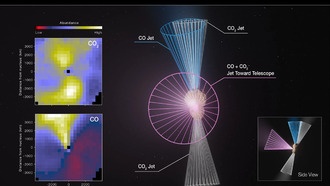 Телескоп Уэбба обнаружил необычные газовые струи от Центавра 29P