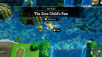 Zelda: Echoes of Wisdom - Прохождение квеста «Судьба ребенка Зора»