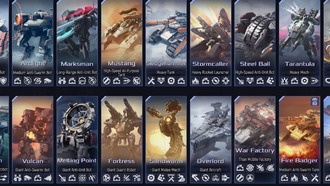 Все счетчики юнитов в Mechabellum