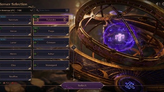 Как выбрать лучший сервер Throne And Liberty