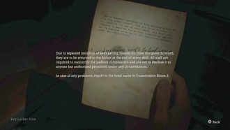 Как получить код замка кабинета администратора в Silent Hill 2 Remake