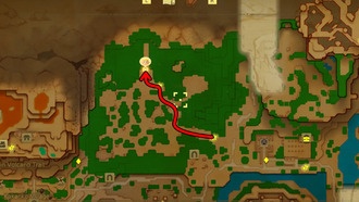 Zelda: Echoes of Wisdom - Маршрут Вечного леса и расположение пьедесталов