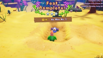 Он был № 1 в руководстве по достижению в SpongeBob SquarePants: The Patrick Star Game