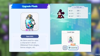 Как получить и использовать пиксели улучшений в Disney Pixel RPG