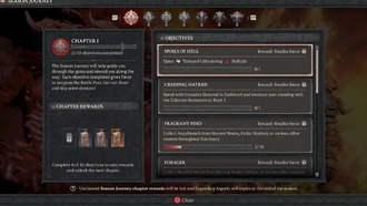 Diablo 4 Сезон 6: Все сезонные награды и цели путешествия для запуска Vessel Of Hatred
