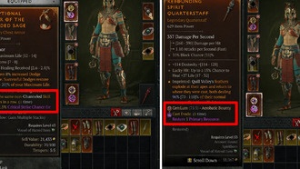 Diablo 4: Система рунных слов, объяснение