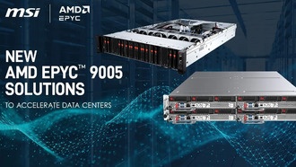 MSI запускает серверные решения на базе процессоров серии AMD EPYC 9005