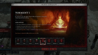 Diablo 4: Как разблокировать уровень сложности Torment 1