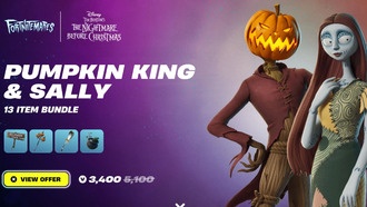 Все скины Кошмара перед Рождеством в Fortnite