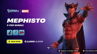 Как получить Мефисто в Fortnite