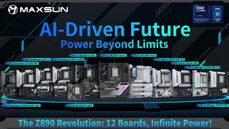 MAXSUN выпускает двенадцать новых материнских плат серии Z890