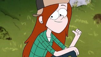 Модель примерила на себя образ Венди Кордрой из мультсериала «Гравити Фолз»