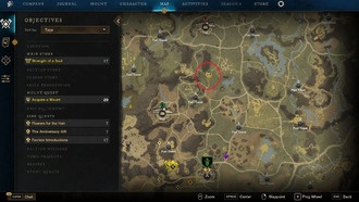 Как разблокировать ездовых животных в New World: Aeternum