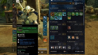 Новый мир: Aeternum — как увеличить грузоподъемность