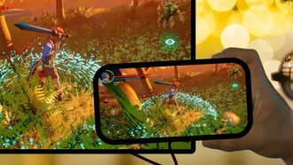 Подключение мобильной игровой консоли к большому экрану HDTV с помощью кабеля HDMI