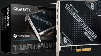 Gigabyte выпустила карту Thunderbolt 5 PCIe 4