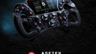 Asetek SimSports запускает новый настраиваемый высокопроизводительный руль Invicta