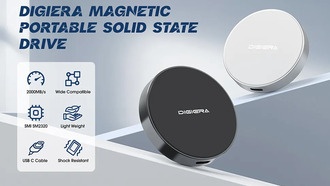 Digiera выпускает портативный твердотельный накопитель USB 3.2 Gen 2x2