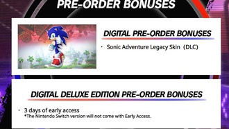 Sonic X Shadow Generations — Руководство по предварительному заказу и другим изданиям