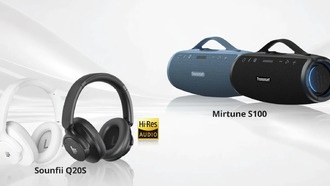 Tronsmart анонсирует динамик Mirtune S100 и наушники Sounfii Q20S Hi-Res