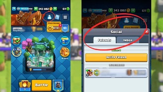 Как играть с друзьями в Clash Royale