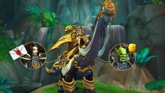 20-я годовщина WoW Как получить позолоченного ездового животного Брутозавр