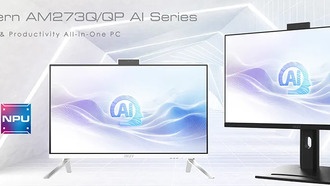 MSI представляет современные моноблоки серий AM273QP AI и AM273Q AI