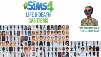 The Sims 4: Жизнь и смерть. Руководство по созданию персонажа (CAS)
