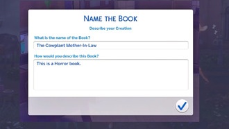 The Sims 4: Как написать книгу ужасов