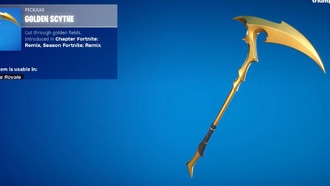 Как получить кирку «Золотая коса» бесплатно в Fortnite