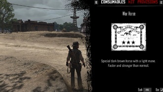 Как получить боевого коня в Red Dead Redemption