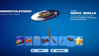 Fortnite: как получить бесплатный ремикс 'Brella