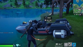 Где найти моторные лодки в Fortnite