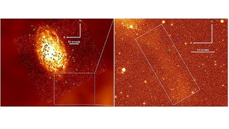 Наблюдения обнаружили сотни возможных сверхгигантов в двух соседних галактиках