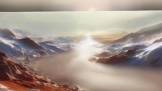 Коллапс углекислого газа: как вода текла по ледяному Марсу