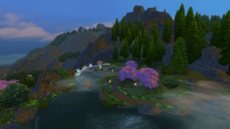 Где находится Аллея Кастеров в The Sims 4?