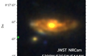 Астрономы используют JWST и ALMA для исследования структуры гигантской спиральной галактики