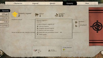 Династия Сэнгоку: Система династий, объяснение